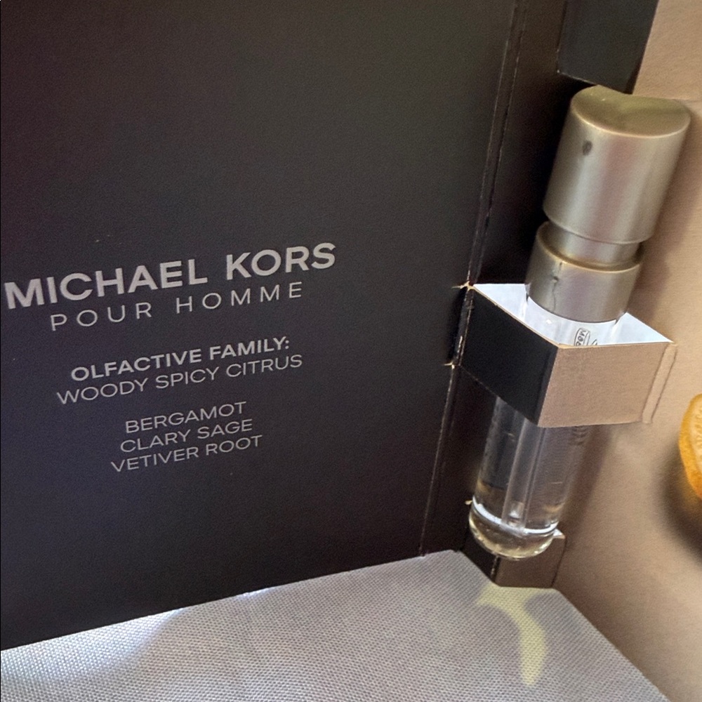 New Michael Kors Pour Homme EAU De Parfum Sample Natural Spray